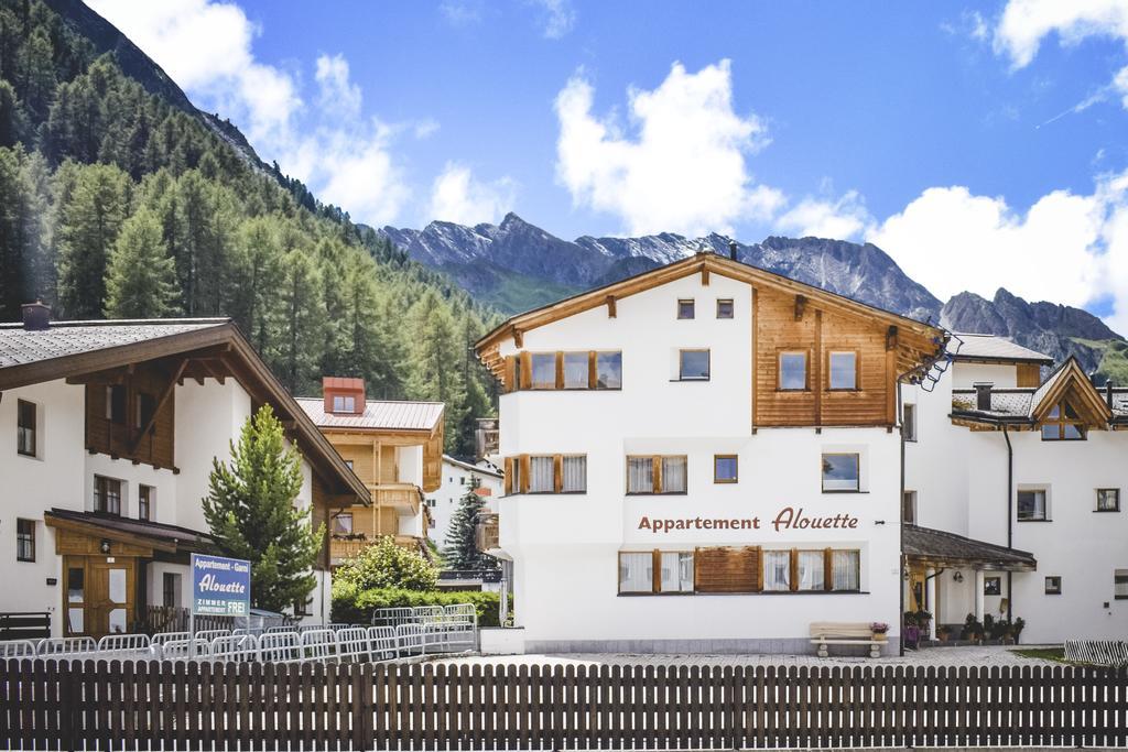 Apartment Alouette Samnaun Exterior foto