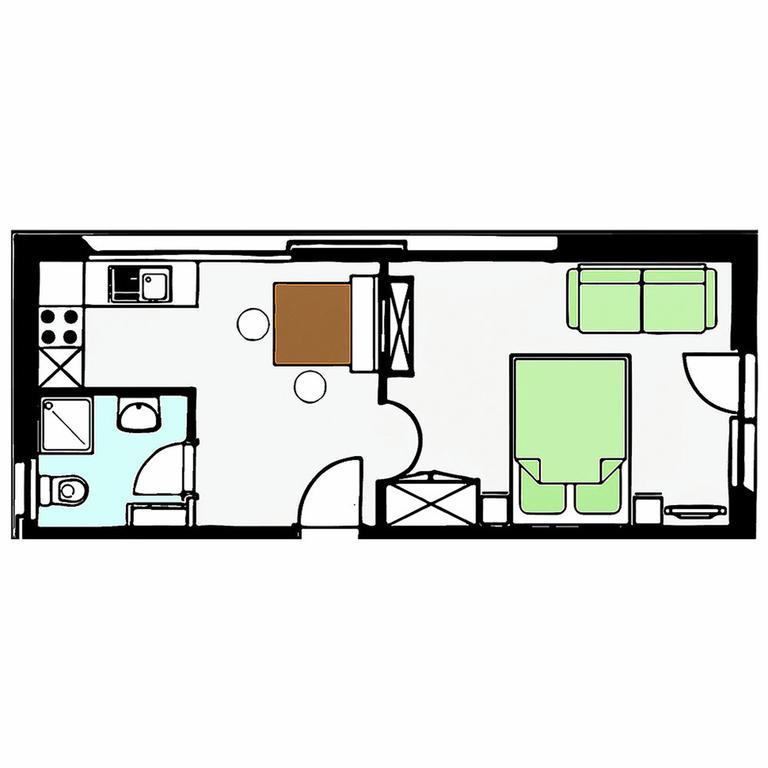 Apartment Alouette Samnaun Quarto foto